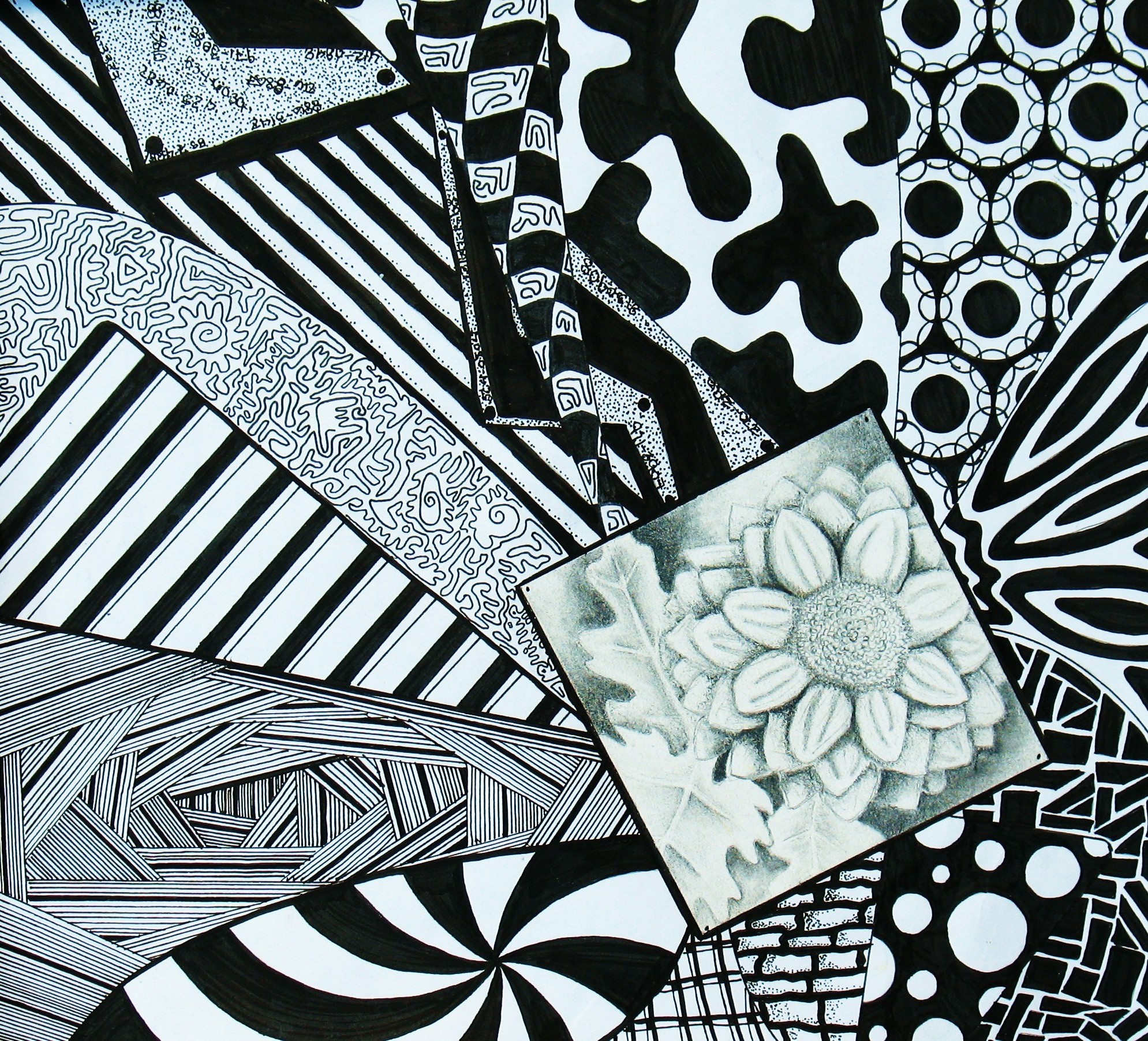 Nature. Graffite, Marker